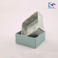 Custom recycled cosmetic rigid cardboard paper box gift packaging for hand made soap